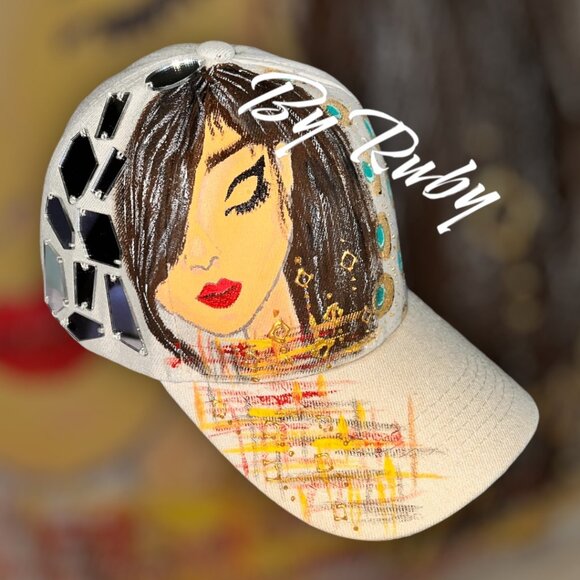 canvas cup handmade painting - Picture 1 of 2